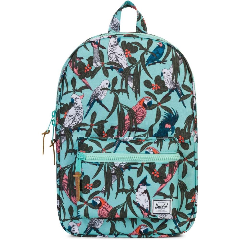 imageHerschel Settlement Quilted Backpack Black One SizeLucite Green Parlour