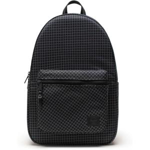 Herschel Settlement Quilted Backpack, Black, One Size(Grid – Black)