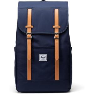 Herschel Supply Co. Unisex Retreat Backpack (Premium Classics), Black, Small – 17L(Darkest Navy)