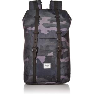 Herschel Supply Co. Unisex Retreat Backpack (Premium Classics), Black, Small – 17L(Night Camo)