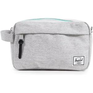 Herschel Chapter Toiletry Kit(Light Grey Crosshatch/Black)