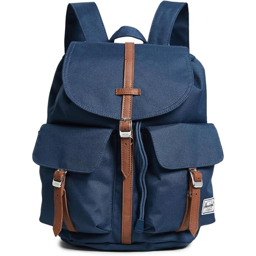 imageHerschel Dawson Backpack BlackTan Synthetic Leather Classic 205LNavyTan Synthetic Leather